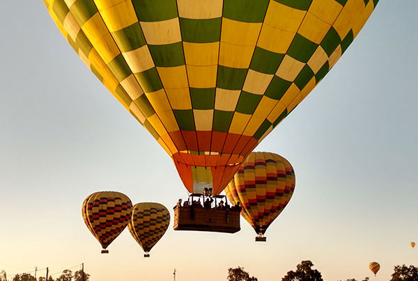 Balloons Above the Valley