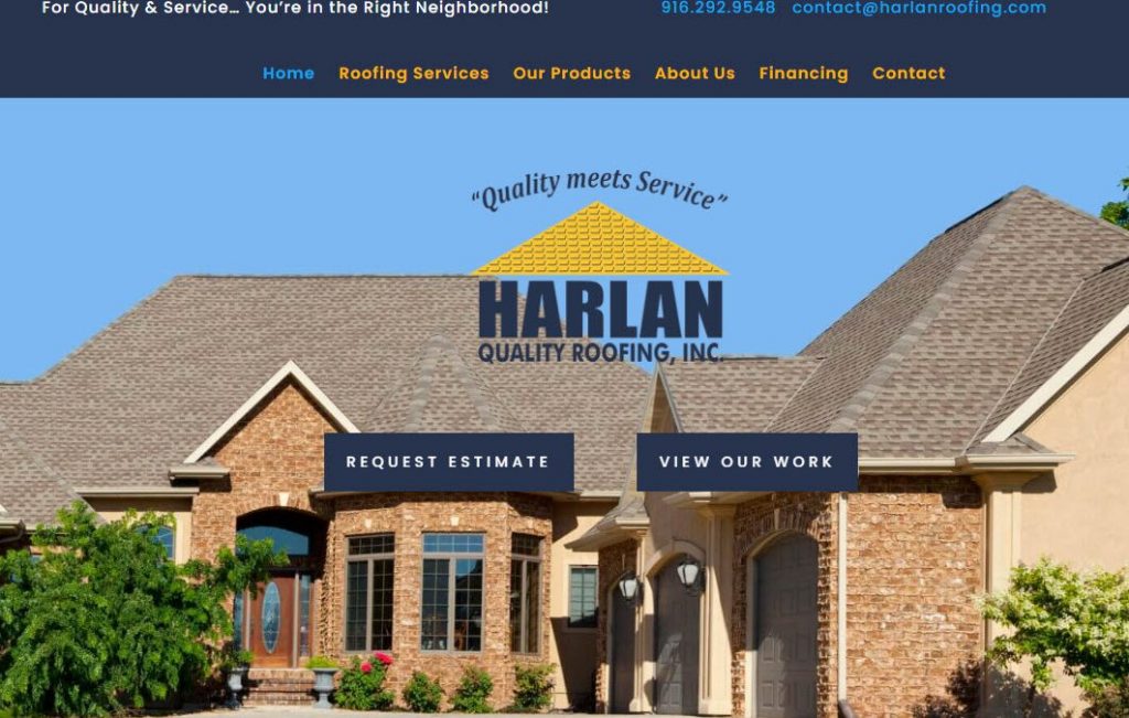 Harlan quality roofing