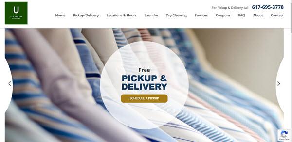 dry cleaning services in downtown Boston